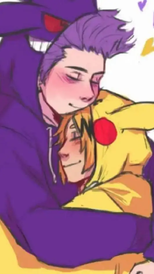 ai character: Shinso x Denki background
