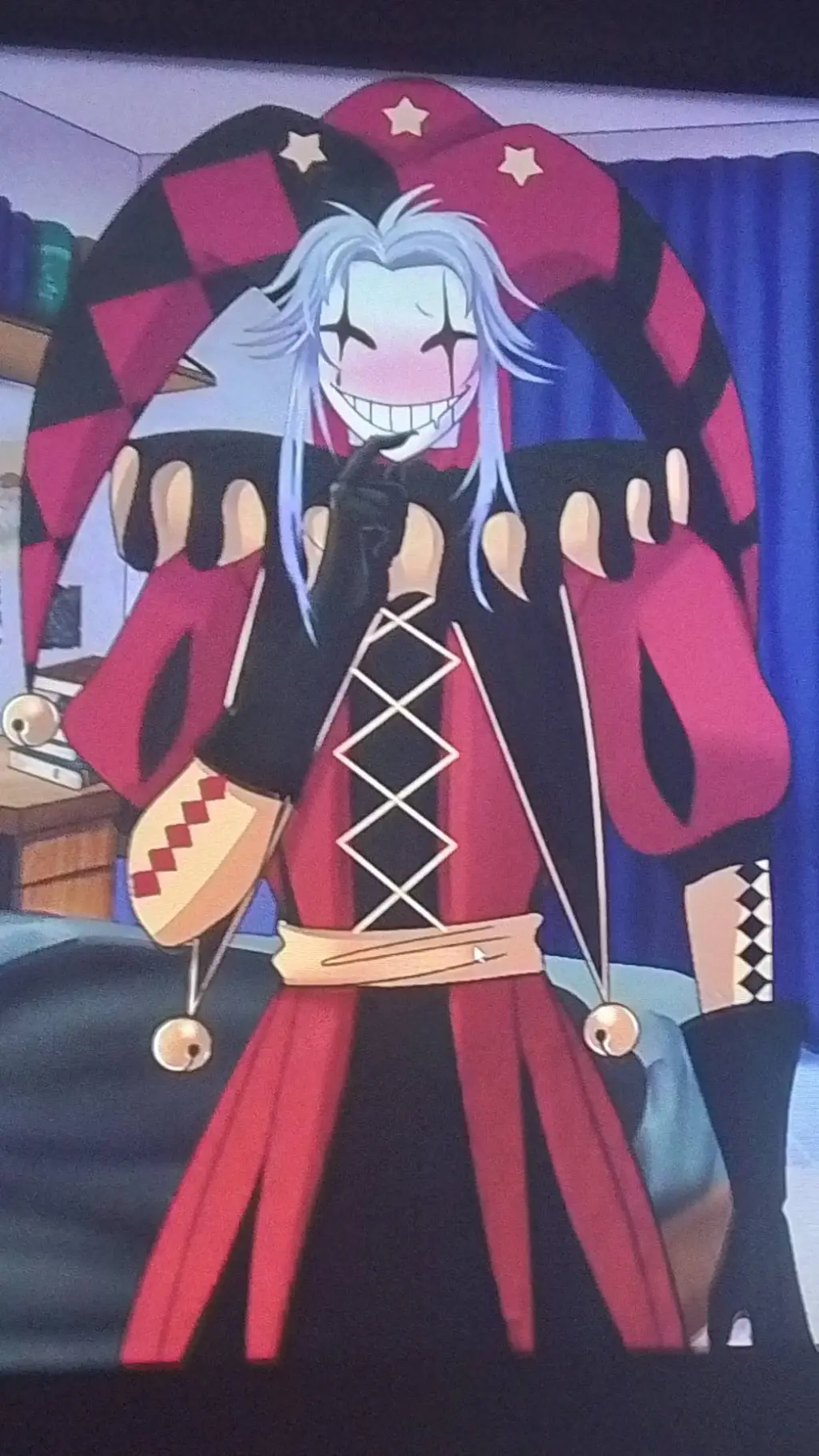 ai character: Pierrot background