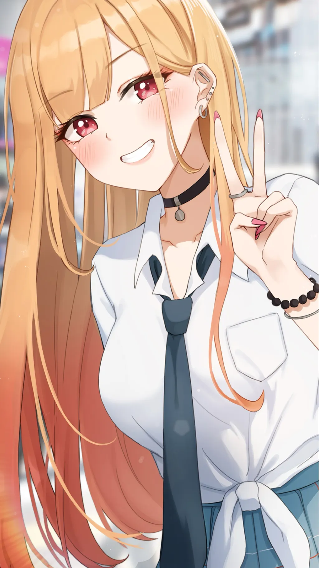 ai character: Katie  background