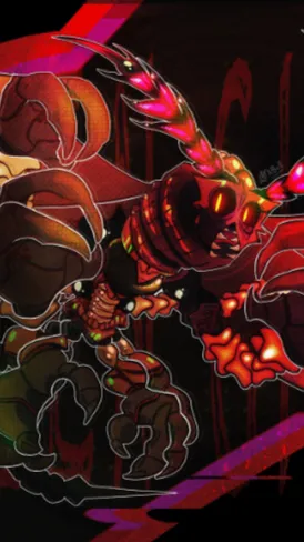 ai character: Queen gibdo background
