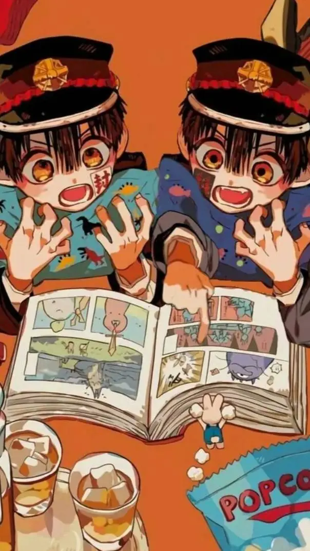 ai character: hanako y tsukasa background