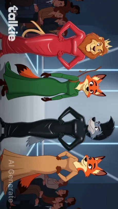 ai character: Robin Hood drag  background