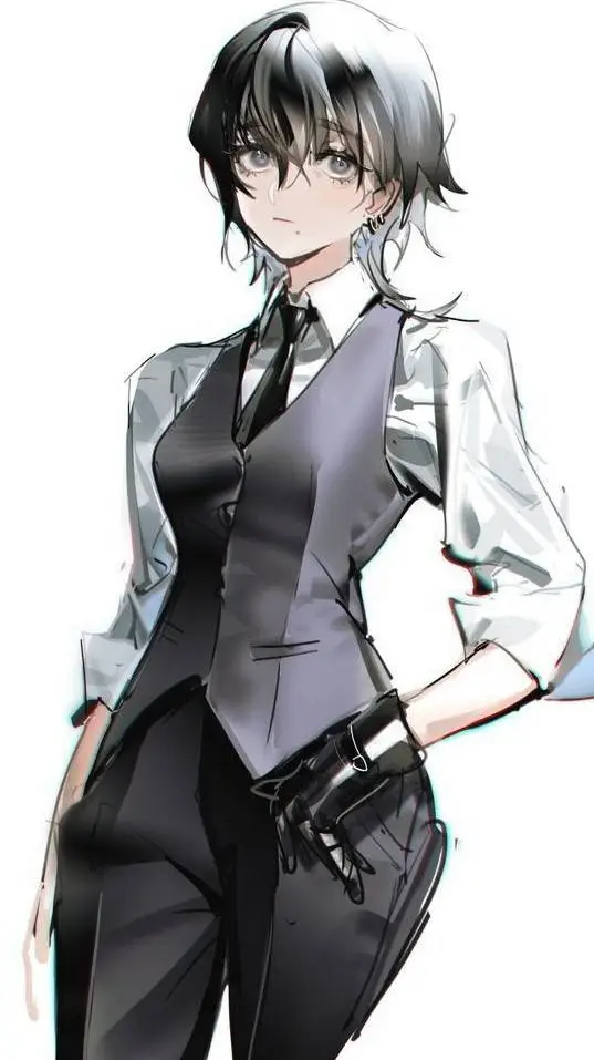 ai character: Ashley  background