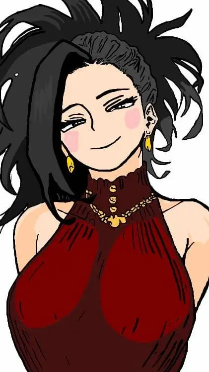 ai character: momo yaoyorozu  background