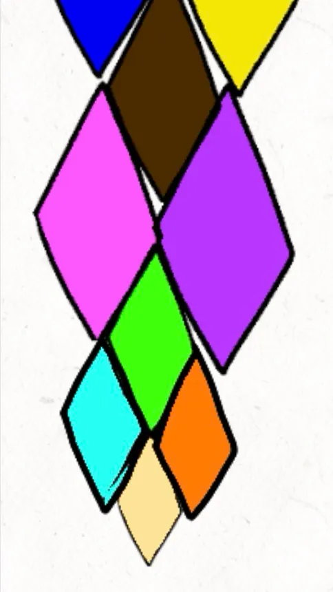 ai character: Diamonds again background