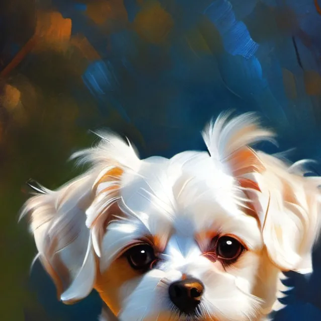 chat with ai character: luna the cute dog