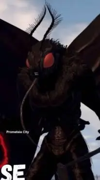 ai character: Eclipsis Mothman background