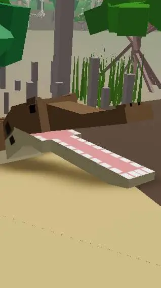 ai character: Orinoco crocodile background