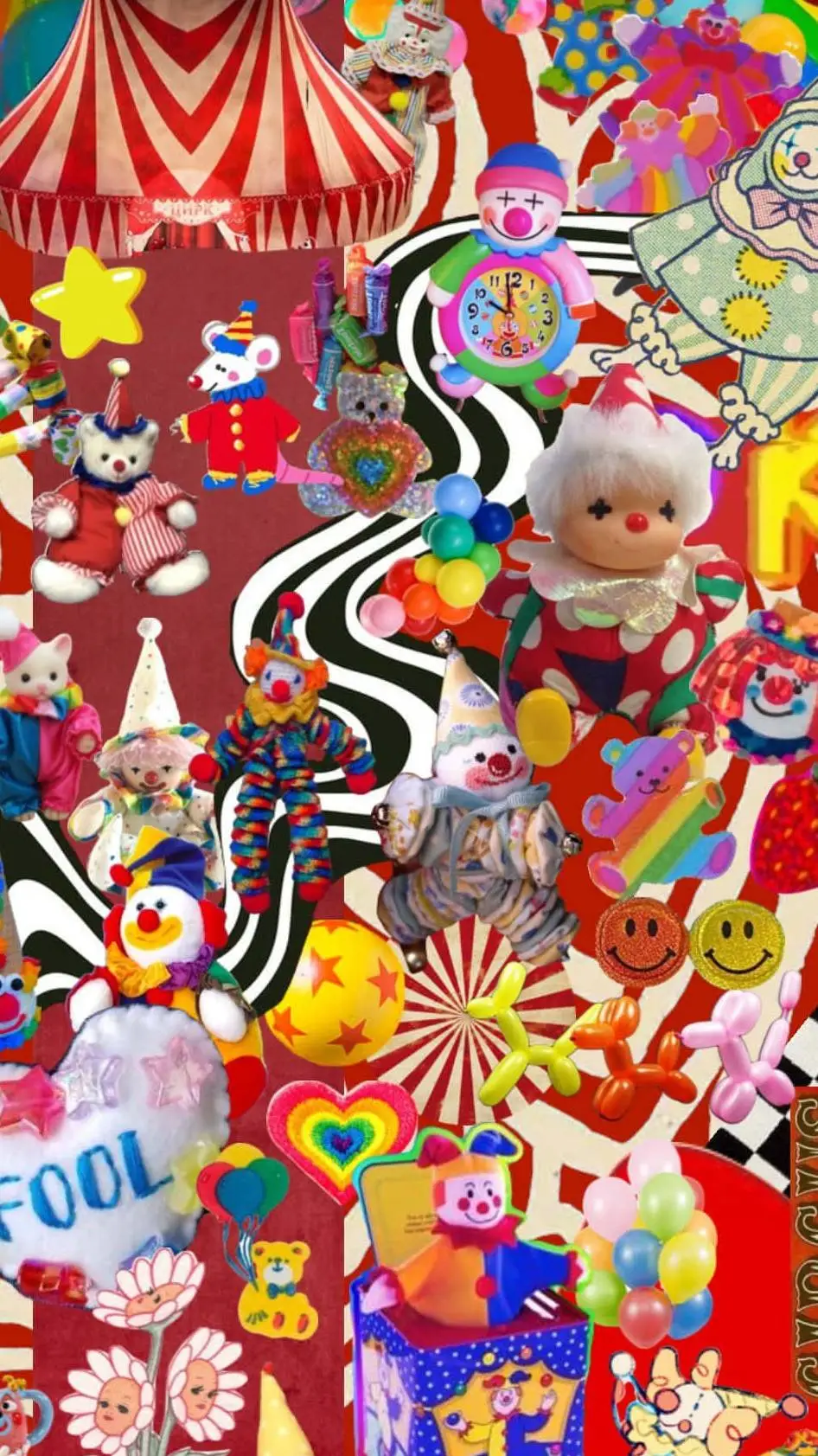 ai character: celestial circus background