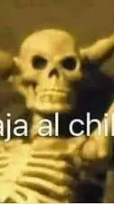 ai character: calaca chida background