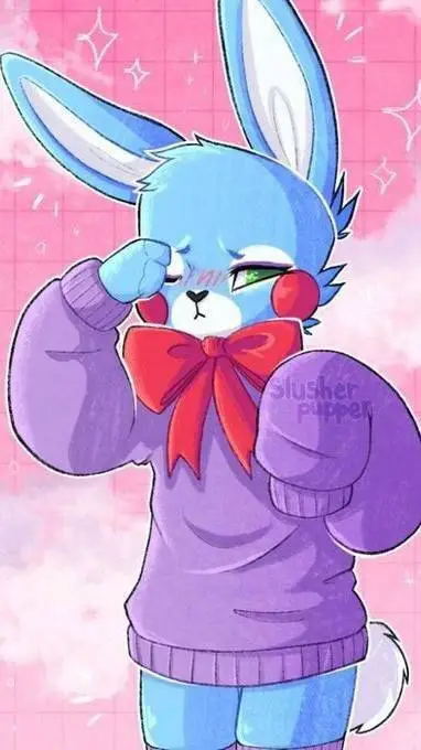 ai character: Toy Bonnie  background
