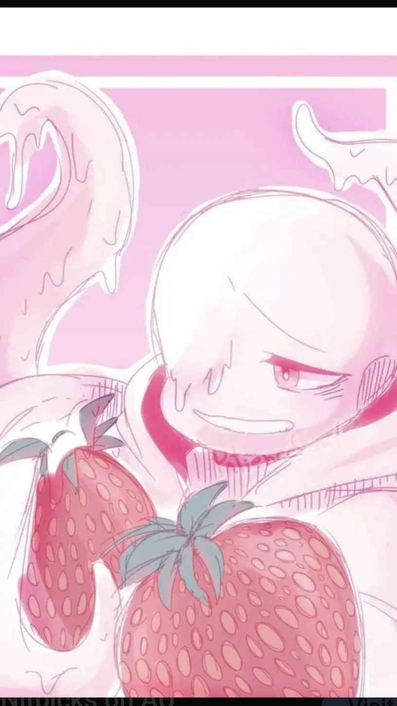 ai character: strawberry nm sans background