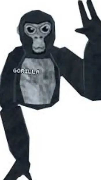 ai character: GORILLA TAG PUBLIC background