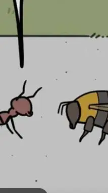 ai character: ant vs bee war! background