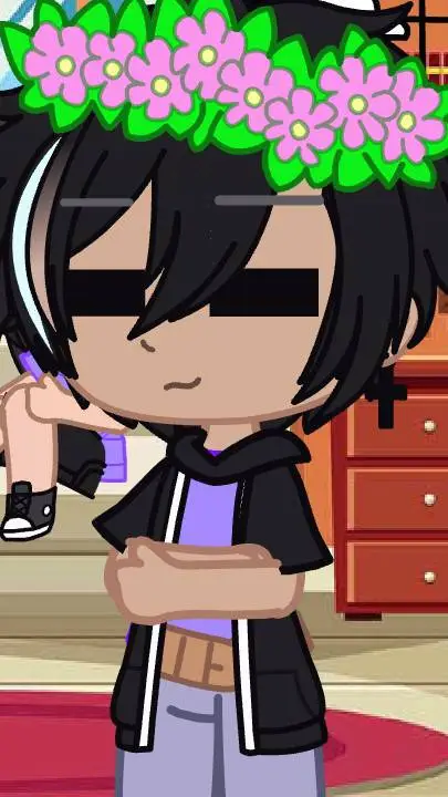 ai character: 🌸Max🖤 background
