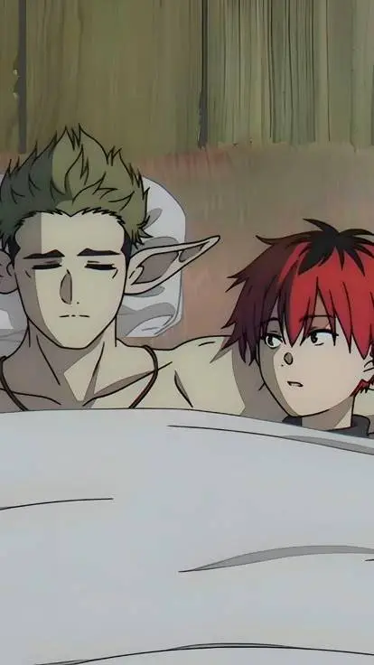 ai character: kraft,frieren,fern background