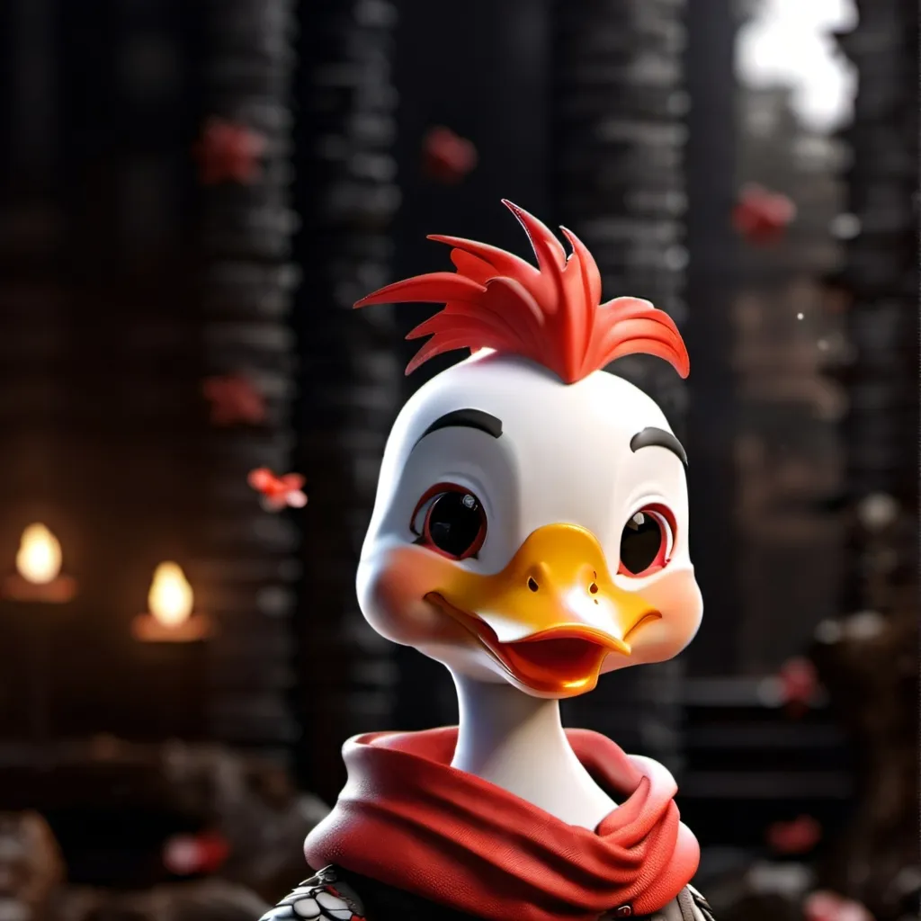 chat with ai character: ducky