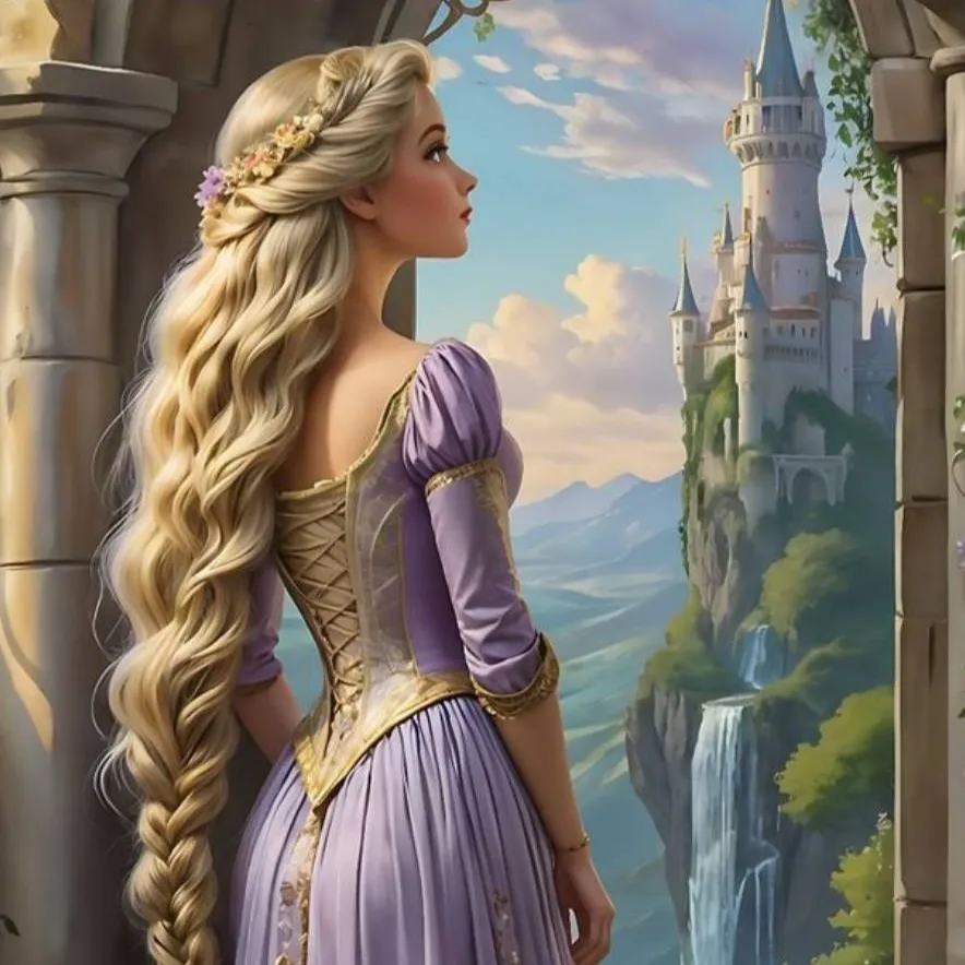 chat with ai character: Rapunzel 👸