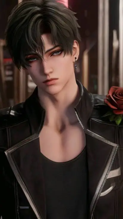 ai character: Lukas  background