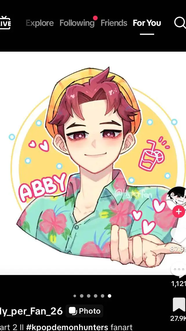 ai character: saja boys  background