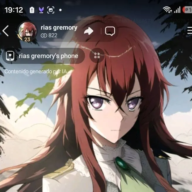 chat with ai character: rias gremory