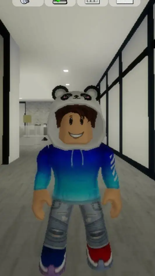 ai character: pepe roblox  background