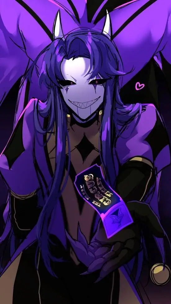 ai character: ~!💜JESTER💜!~ background