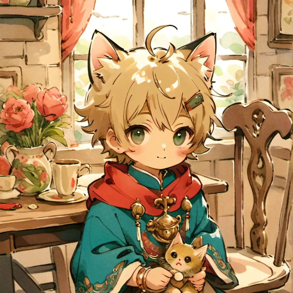 chat with ai character: a kid