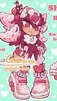 ai character: sonic x candy land background