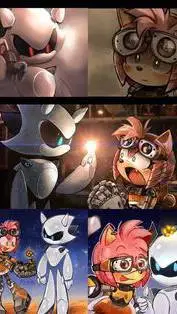 ai character: sonic x Wally:P background