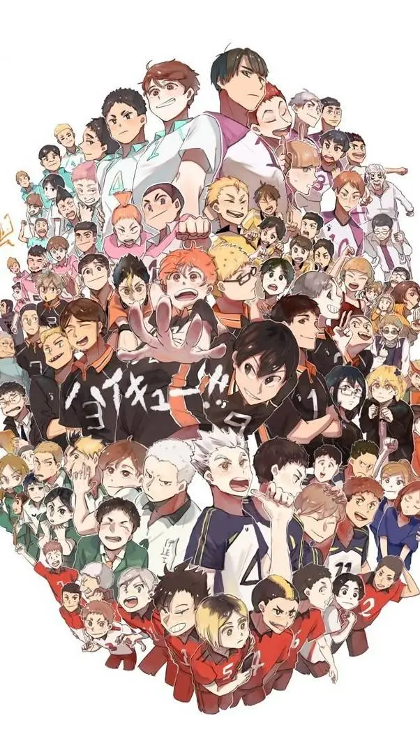 ai character: Haikyuu background