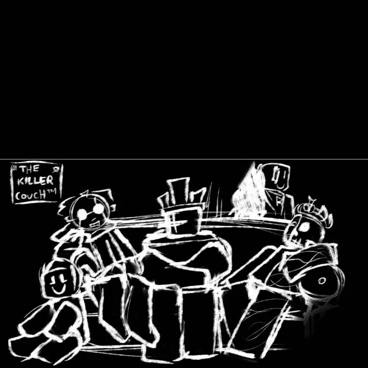 chat with ai character: The killer couch 