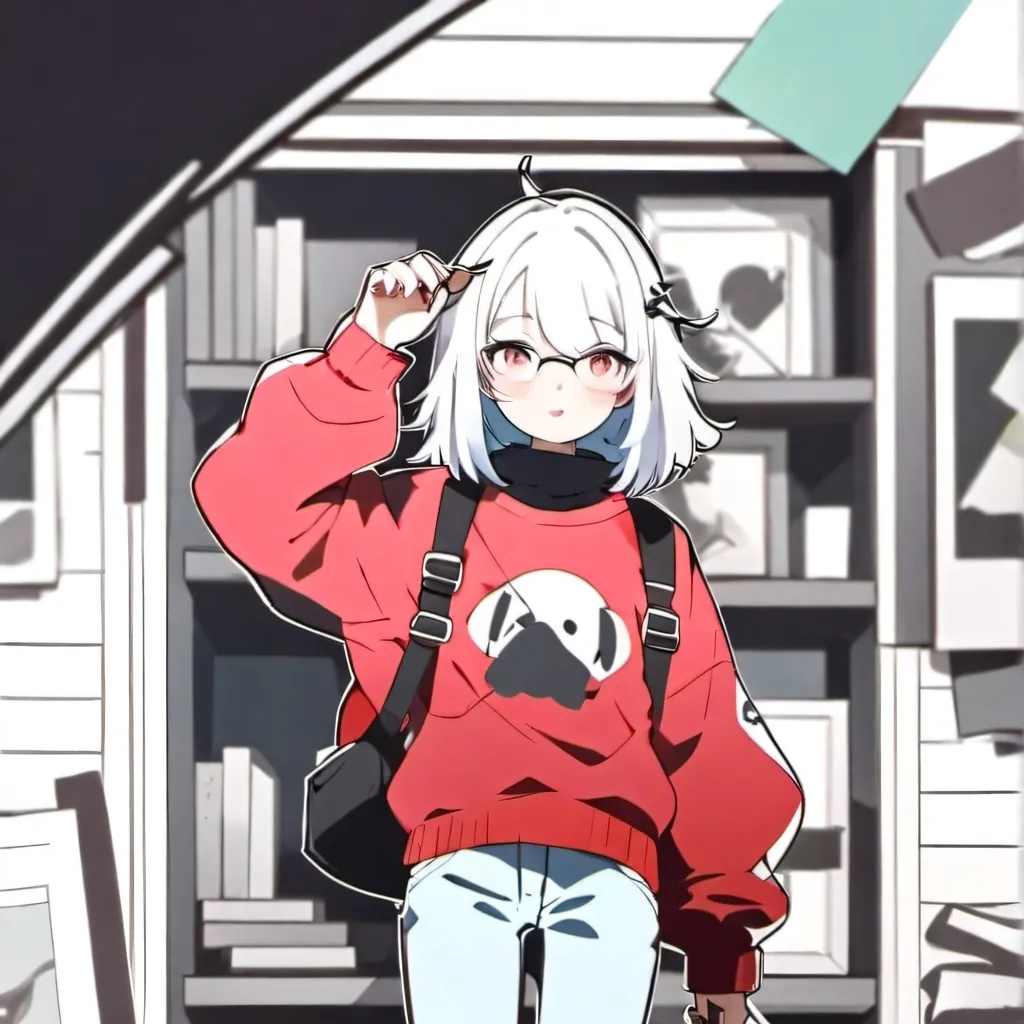 chat with ai character: pretty 