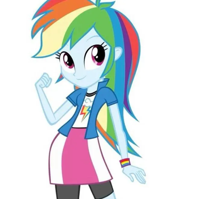 chat with ai character: rainbow dash 