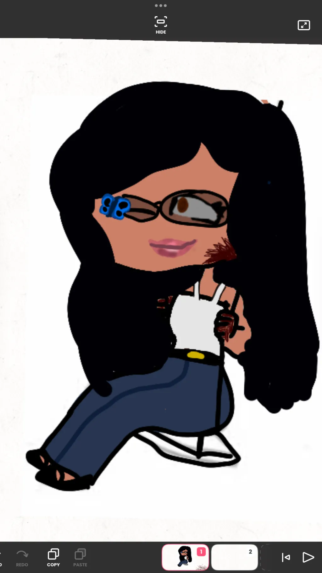 ai character: Lina background