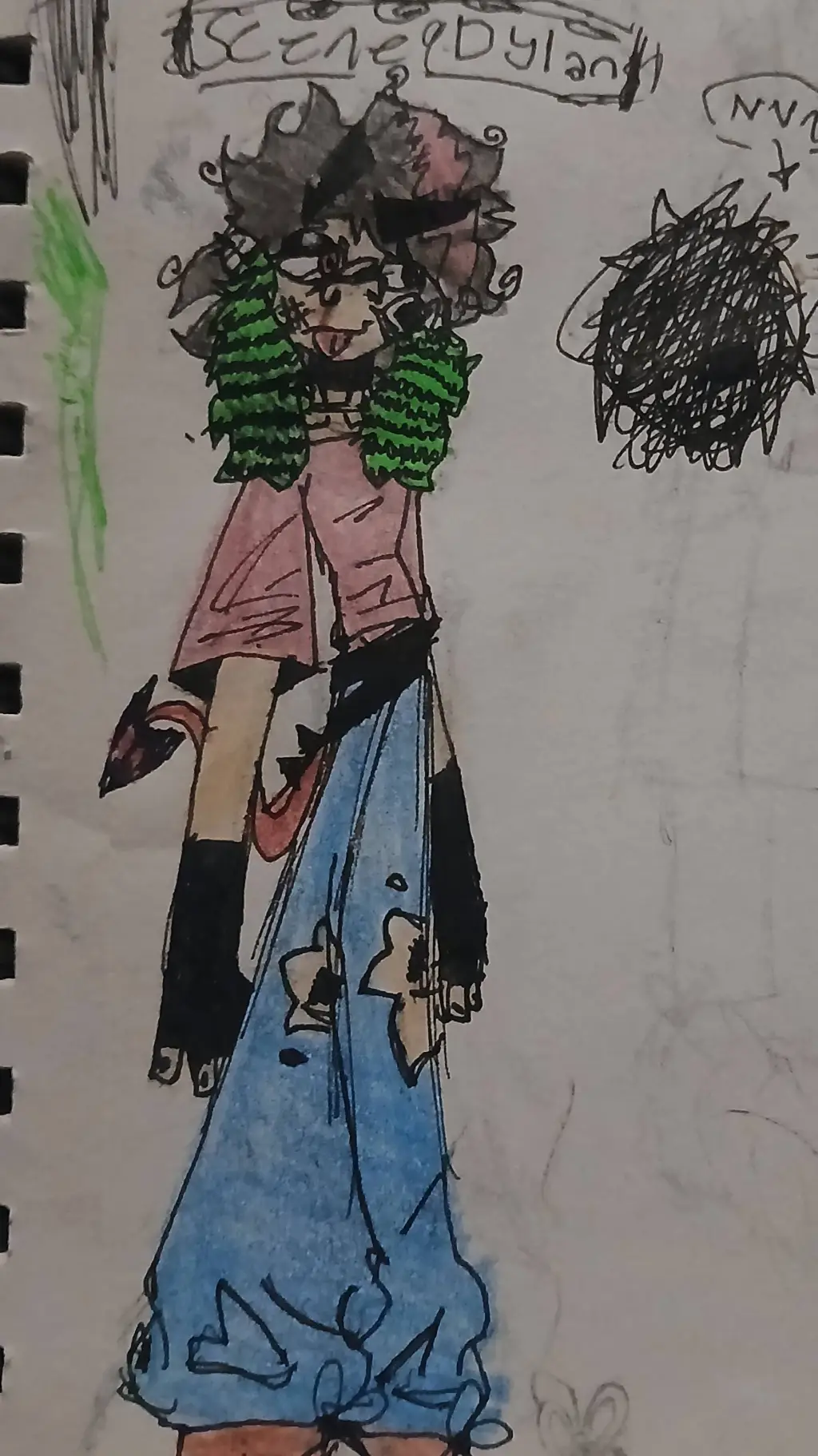 ai character: Dylan background