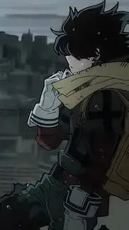ai character: Vigilante Deku  background