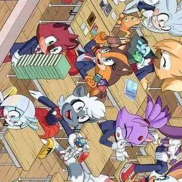 chat with ai character: sonic escuela