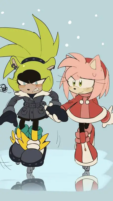 ai character: surge x Amy  background