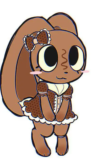 ai character: cocoa background