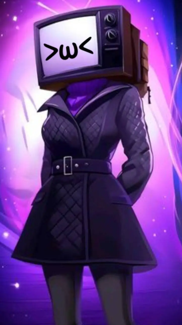 ai character: Tv Woman background