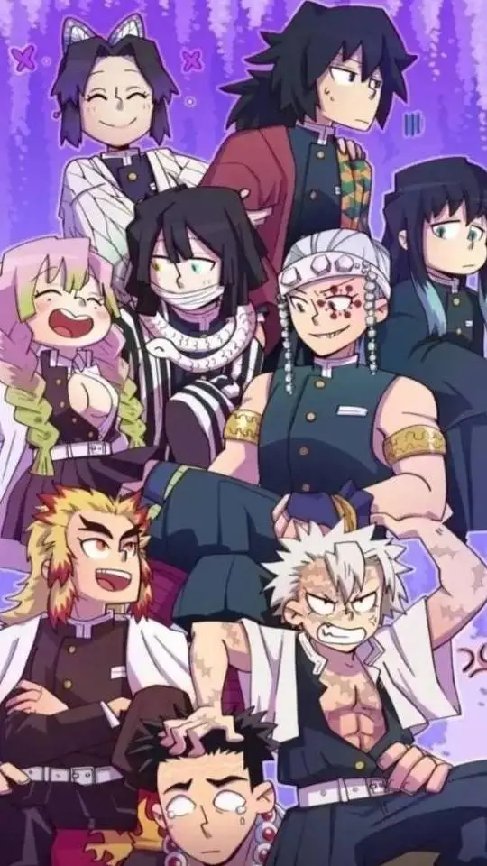 ai character: KnY chritams!! background