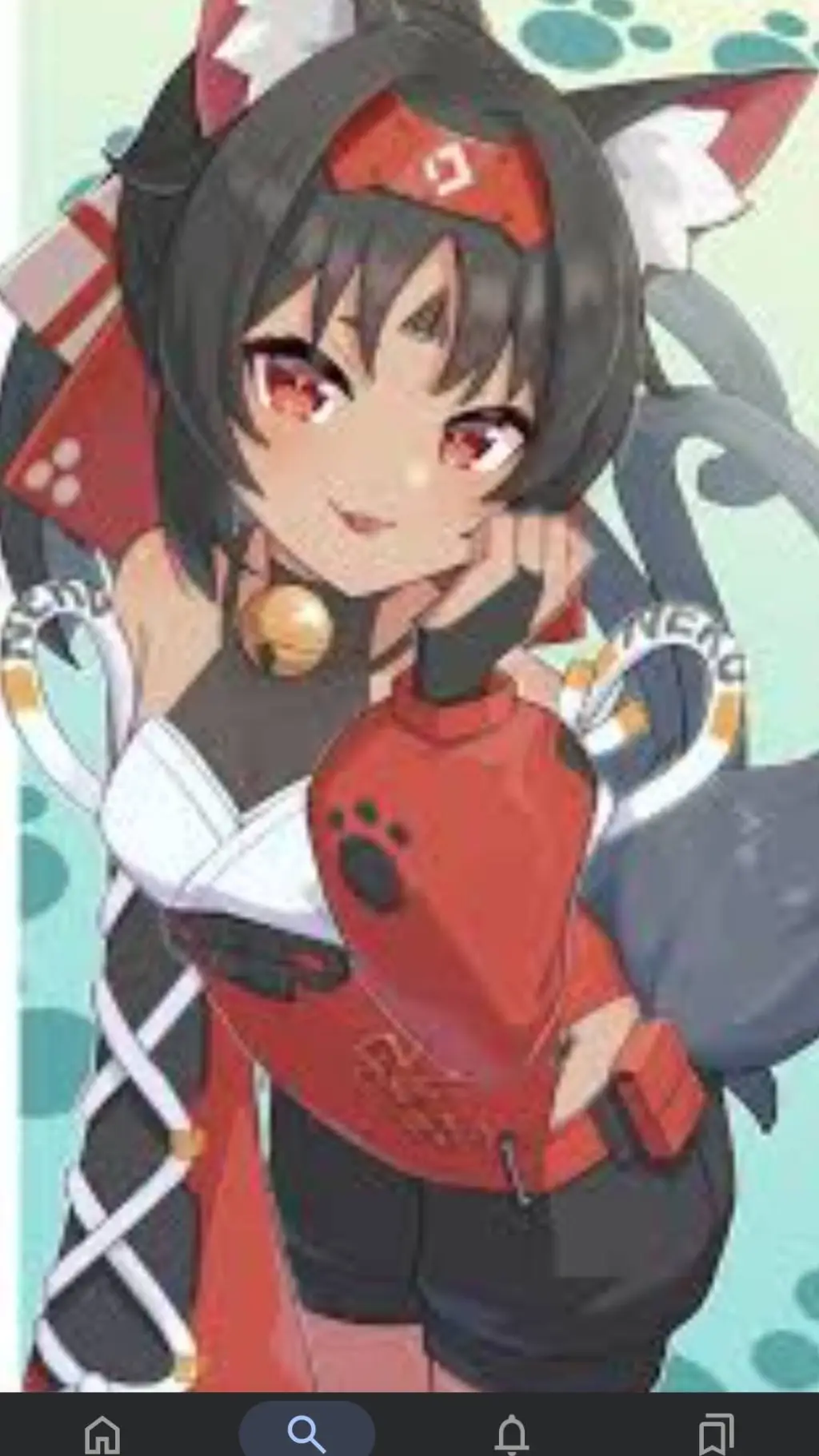 ai character: Nekomata background