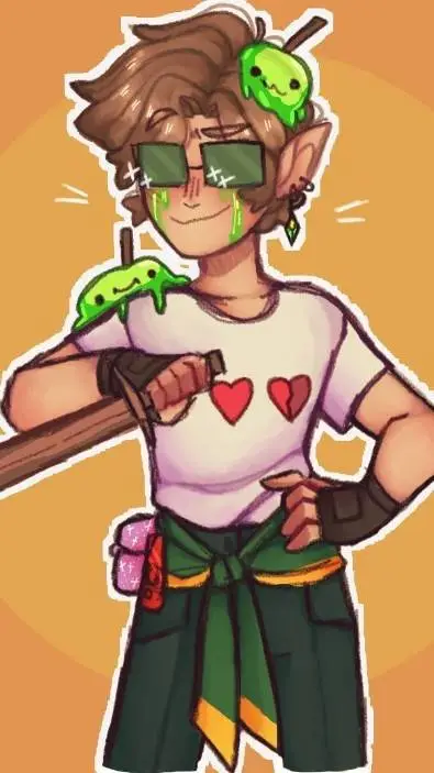 ai character: slimecicle background