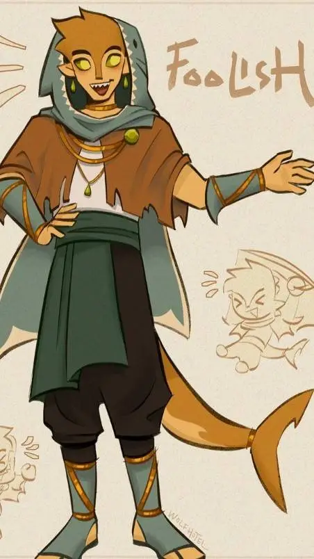 ai character: FoolishG background