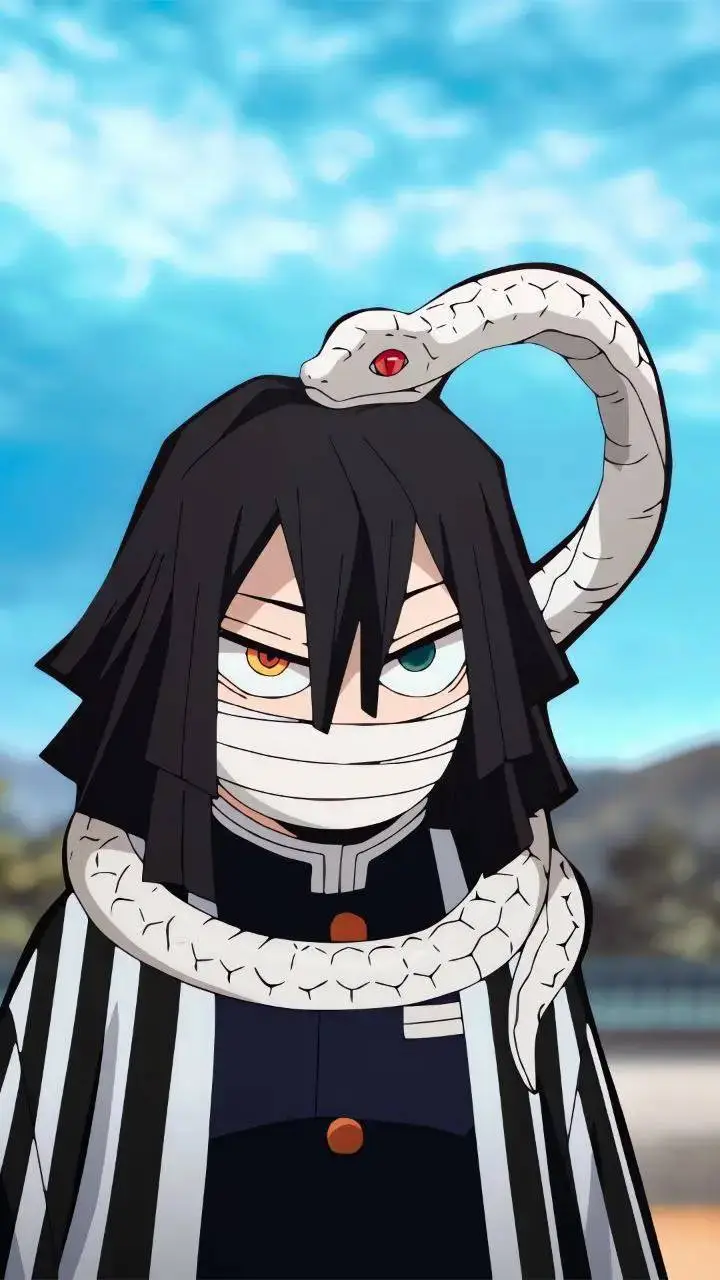 ai character: iguro obanai 🐍 background