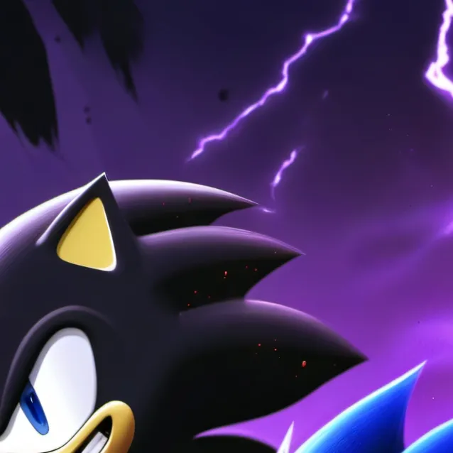chat with ai character: dark sonic 