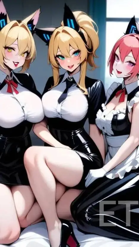 ai character: Emily,Anna,Kitty  background