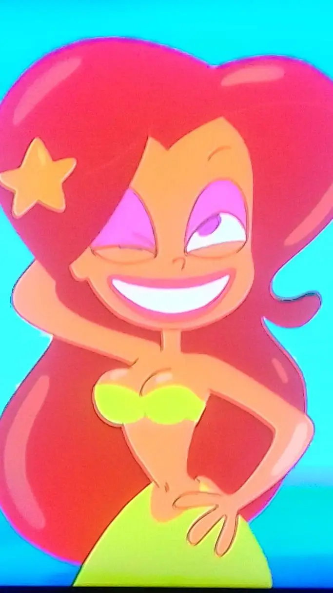 ai character: possessed girl  background