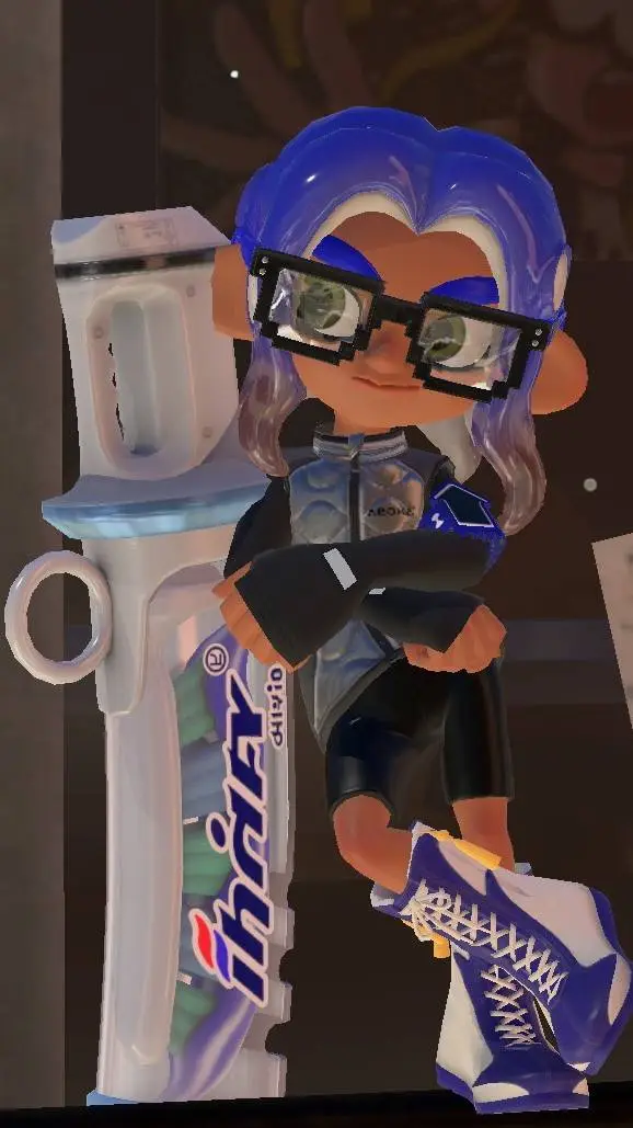 ai character: Ethan the octoling background